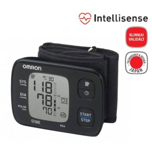 OMRON RS6 Intellisense csuklós vérnyomásmérő