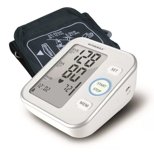 Felkaros vérnyomásmérő (extra nagy méretű mandzsettával)