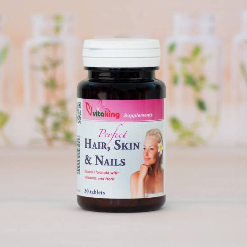 Vitaking Haj Bőr Köröm Komplex multivitamin 30 darabos