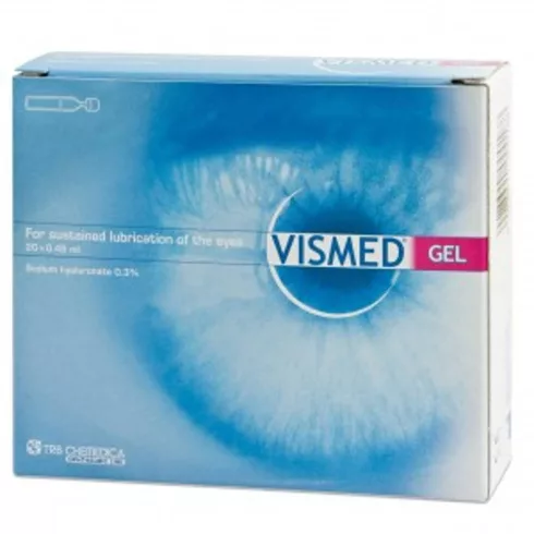 Vismed Gél Hialuronsavas műkönny 20 x 0,45 ml